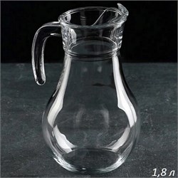 Кувшин 1,8 л BISTRO 43934 без крышки в гофре /1х6/ 00018641