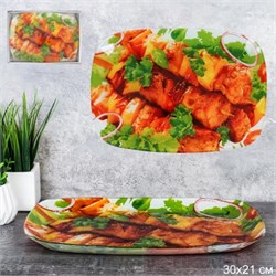 Блюдо прямоугол глубокое 29,5х21 см S445012C -U042 00013172