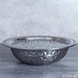 Чаша, крышка-поднос 32 см 3 л металл h=9см CHP-795 00018675