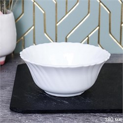 Салатник 180 мл 127 мм розетка белый / LHBW-42XN 00018689