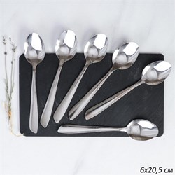 Ложка столовая 6 штук Серебро Сирена / MJ34 00017590