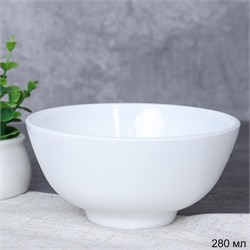 Пиала 280 мл 110 мм белая DFW45 (white) /уп 6/108/ 00018730