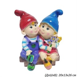 Парочка на лавочке 20х13х26 см 00018750