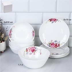 Столовый набор 13 предмет Дэй FLMLQP75672(19010-1) 00018082