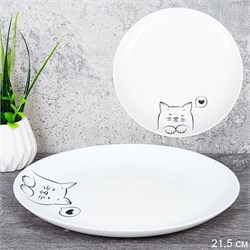 Тарелка обеденная 215 мм / YGP85 (7565 B) /уп 48/ 00018794