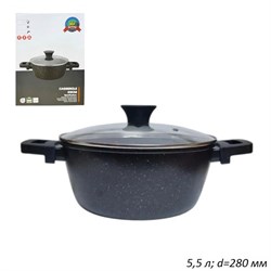 Жаровня CASSEROLE 5,5 л, d=28 см с крышкой /уп 1/ 00018803
