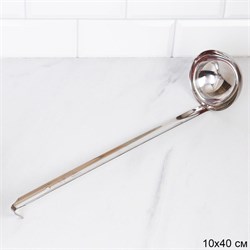 Половник 180 мл Кулинар металл 42 см / YJM-6 00018805