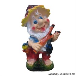 Гном с рогаткой 25х19х41 см 00019085