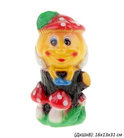 Колобок на пне малый 16х13х31 см 00019097