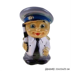Копилка Гаишник 11х11х21 см 00019139