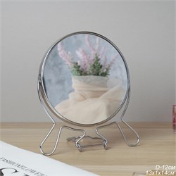 Зеркало круглое двусторон с увеличением 12 см CR-5 00019215