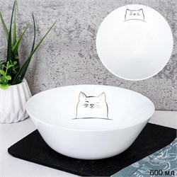 Салатник 550 мл 152 мм Котик LGW-60 (7565 A) 00018378