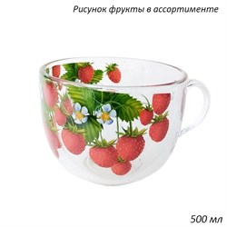 Бульонка 1858 500 мл Фрукты круг,  АКЦИЯ от 10 шт 00019292