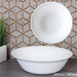 Тарелка суповая 850 мл 190мм Глэйд Богатырь FLPW75 00019319