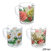 Кружка 1335 Букет круговая деколь 200 мл /1х20/ 00007076