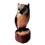 Сова на пне 10х11х20 см 00012005
