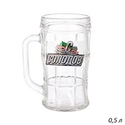 Кружка пивная 5088 0,5 л Пивная тема микс в гофре 00011792