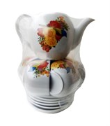 Чайный сервиз 13 предметов Цветы (чайник 0,8 л)