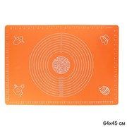Силиконовый коврик 64х45 см / UT-100-N оранжевый