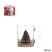 Кружка Венеция напыление 1 штука в подарке 280 мл 00013265
