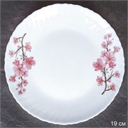 Тарелка 190 мм / LHP-75XN (7196) /уп 6/72/ Сакура 00014181