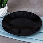 Тарелка 190 мм черная ЕВРО / BNNP75T (BLACK) 00014188