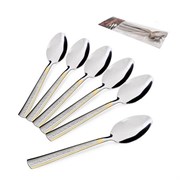 Ложка столовая 6 штук Версаче золото 00014295