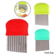 Нож для овощей рифленый DE-240 без цветной этикетк 00015426