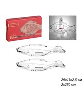 641011 Блюдо FISH для рыбы 2 штуки 29х16х2,5 см 00015469