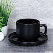 Чайная пара 300 мл black / 3404B /уп6/36/ 00015671