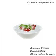 Миска №6 Рисунок микс d=155 мм, h=50 мм, 400 мл 00015356
