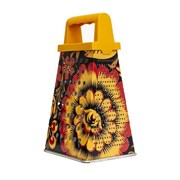 Терка Т-2р хохлома черная (Н-200 мм, Дно 96х119 мм 00015948