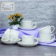 Чайный набор 12 предметов 250 мл А / GA5-GF5-12G 00016110