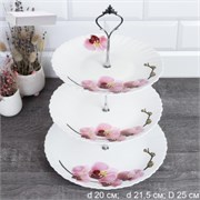 Ваза для фруктов 3-х ярусная WG-3/LXP7085100(18141 00016438