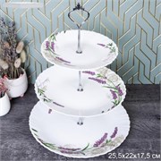 Ваза для фруктов 3-х ярусная WG-3/LXP7085100(18142 00016439