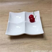 Блюдо-менажница 16 см / YG-113 /уп 34/36/ 737068 00016615