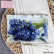 Блюдо прямоугольное 24x16 см / S322416 X097 GREY 00016597