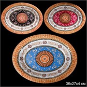 Поднос овальный 36х27 см / LG-2035-1восточный 00016785