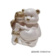 Ангел с мишкой 11х6х13 см 00017204