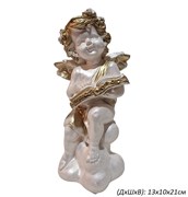 Ангел умный с книгой 13х10х21 см 00017290