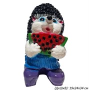 Еж с арбузом 19х24х34 см 00017113