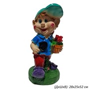 Мальчик с розой 28х25х52 см 00017180