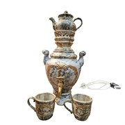 Самовар электрический 4 л мрамор коричневый 00004292