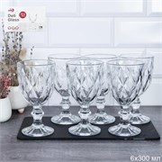 Бокал для вина 6 штук 300 мл / HG-7896 /уп 8/ 00017589