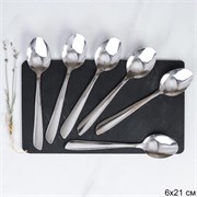 Ложка столовая 6 штук Серебро Сирена / MJ34 00017590