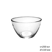 Салатник 1322 Гладкий d=110, h=60 мм, v=250 мл 00002153