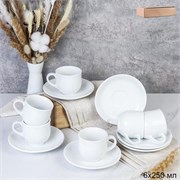 Чайный набор 12 предметов 220 мл / EG-452 /уп 8/ 00017740