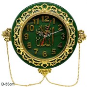Часы Мусульманские 35 см /3136G /уп 18/с цепочкой 00017878