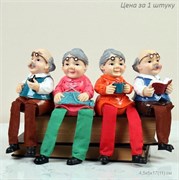 Фигурка Бабушка, Дедушка висячие ножки 25смYG759АВ 00017934