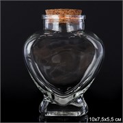 Банка для специй 10 см Сердце / YT-160 00017982